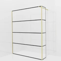 Balmani Modular inloopdouche met vaste zijwand