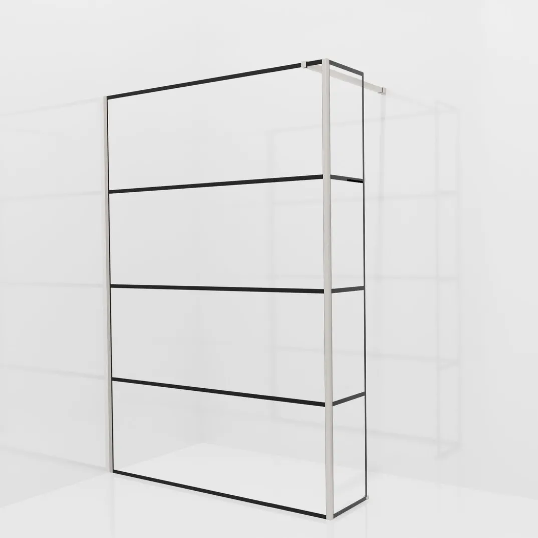 Balmani Modular inloopdouche met vaste zijwand