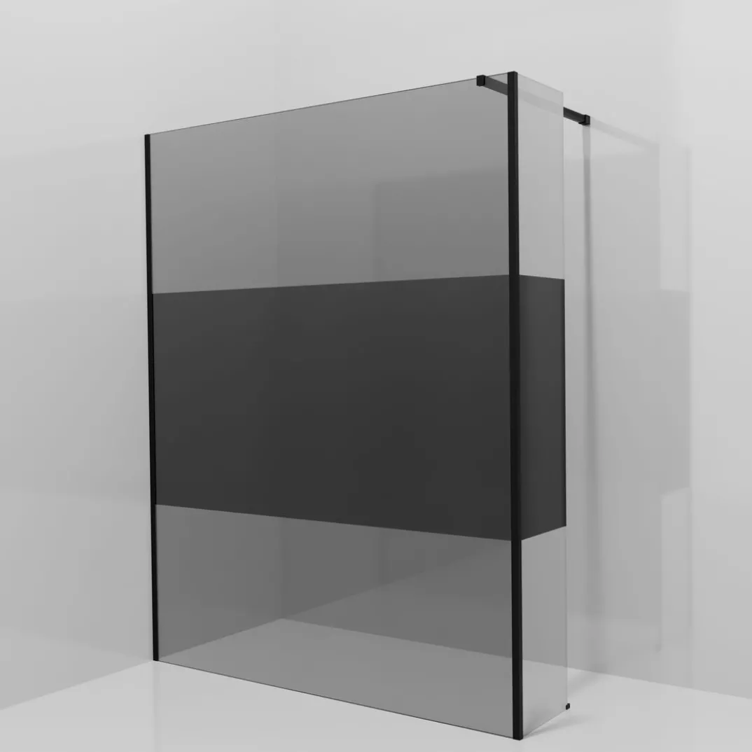 Balmani Modular inloopdouche met vaste zijwand