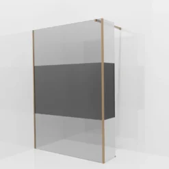 Balmani Modular inloopdouche met vaste zijwand