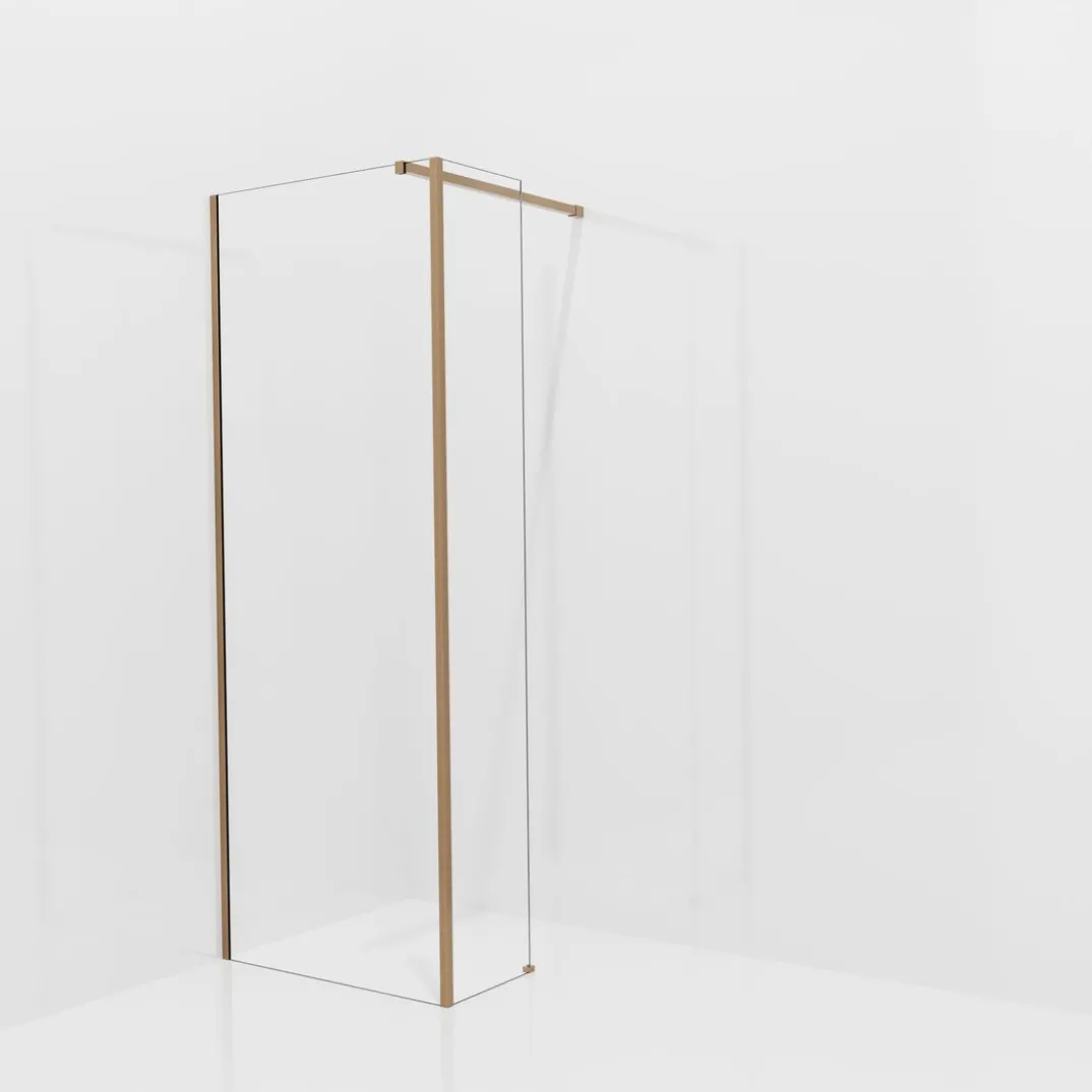 Balmani Modular inloopdouche met vaste zijwand