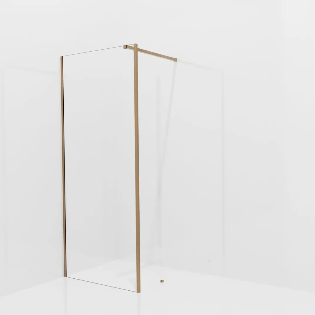 Balmani Modular inloopdouche met vaste zijwand