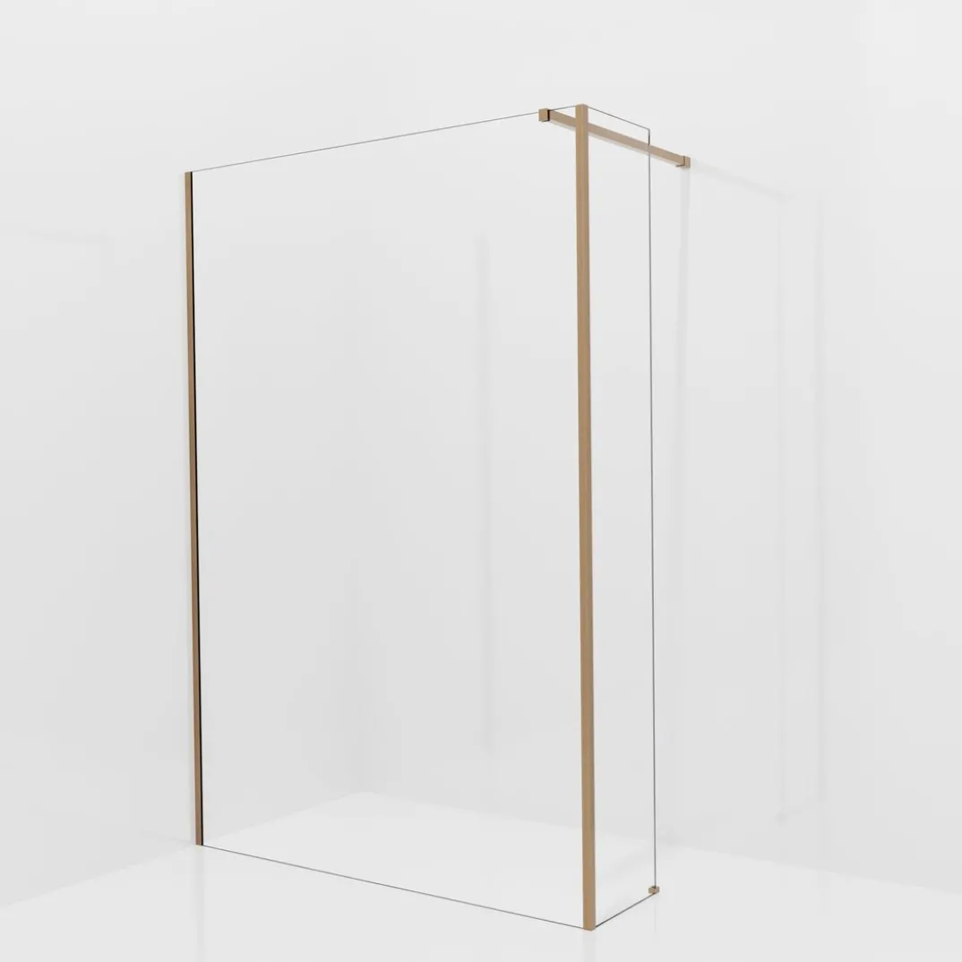 Balmani Modular inloopdouche met vaste zijwand