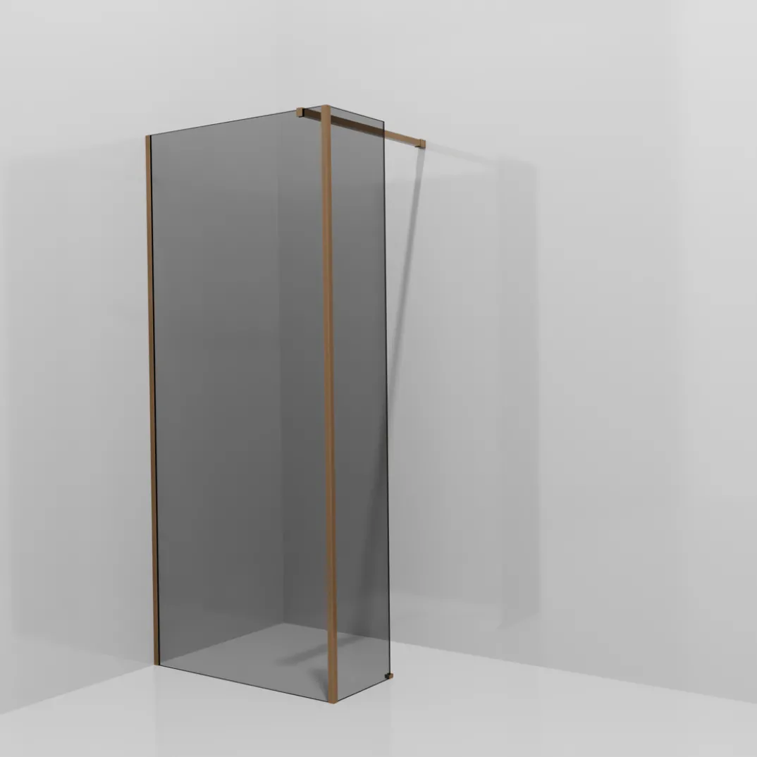 Balmani Modular inloopdouche met vaste zijwand