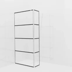 Balmani Modular inloopdouche met vaste zijwand