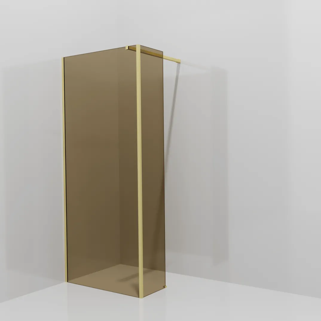 Balmani Modular inloopdouche met vaste zijwand