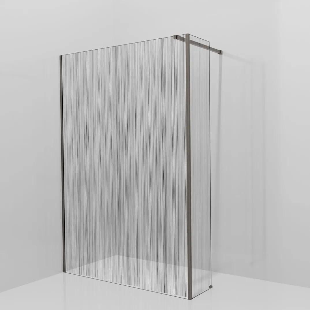 Balmani Modular inloopdouche met vaste zijwand