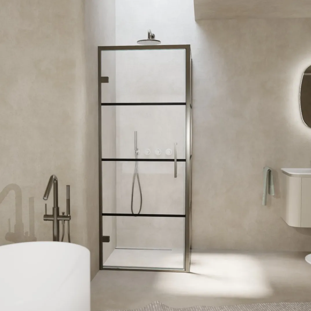 Balmani Senses Design douchecabine met draaideur