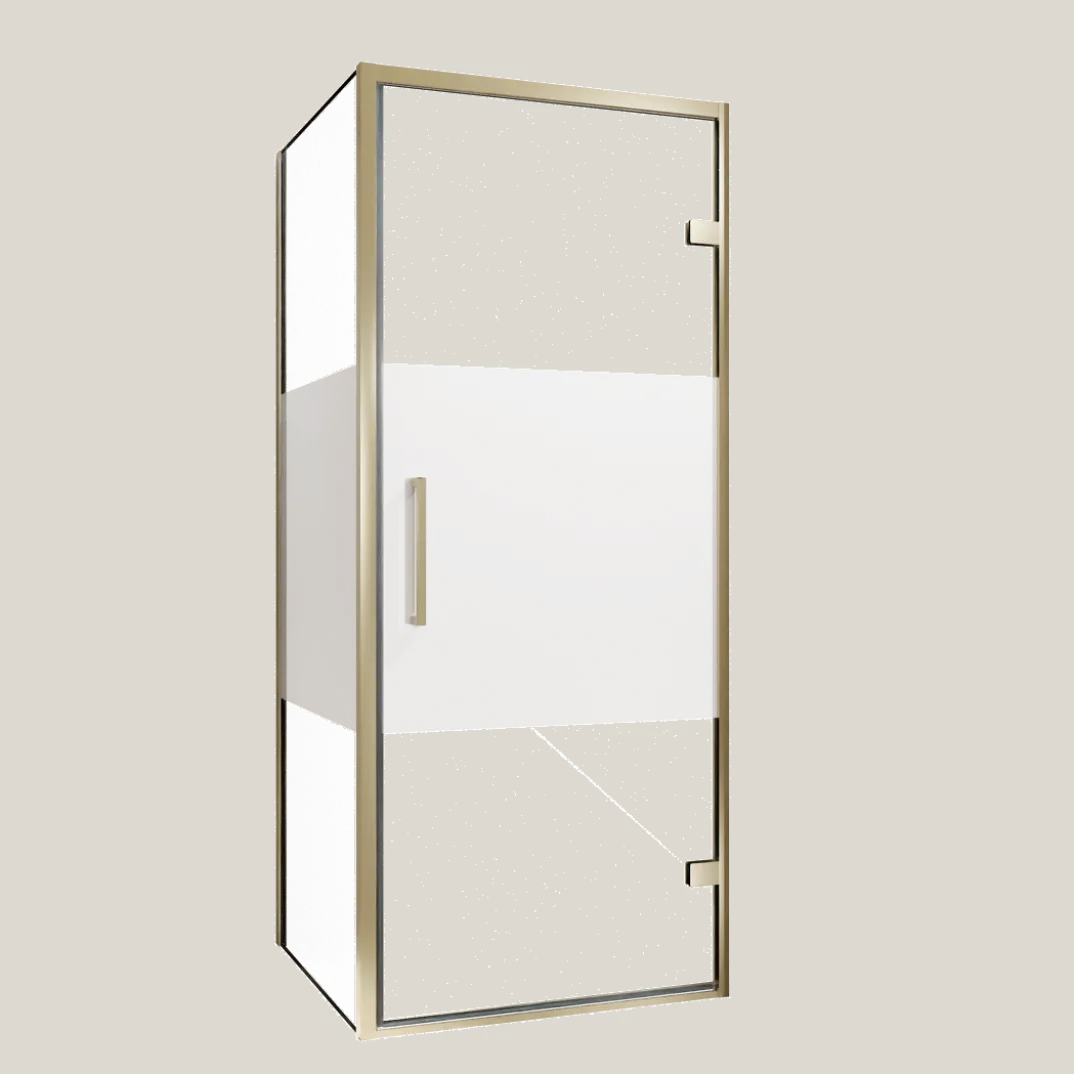 Balmani Senses Design douchecabine met draaideur