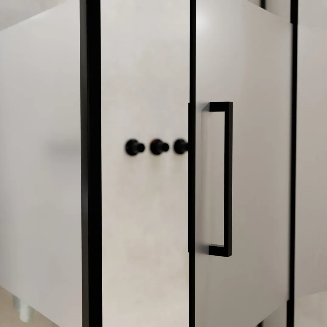 Balmani Senses Design douchecabine met draaideur