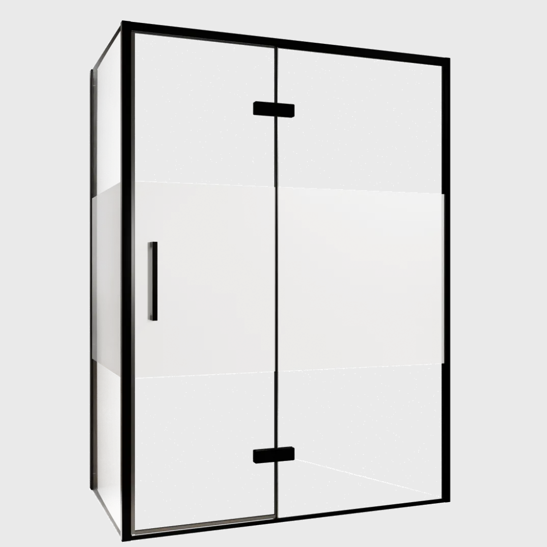 Balmani Senses Design douchecabine met draaideur