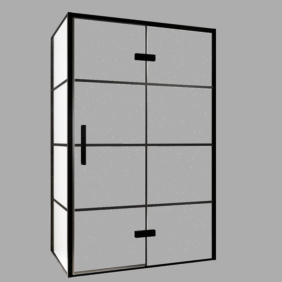 Balmani Senses Design douchecabine met draaideur