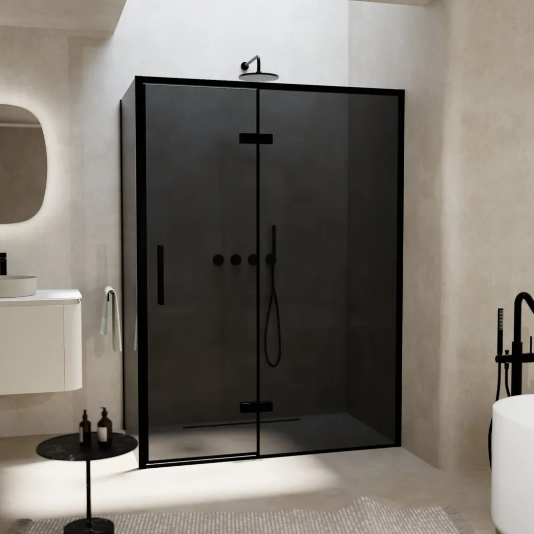 Balmani Senses Design douchecabine met draaideur