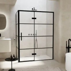 Balmani Senses Design douchecabine met draaideur