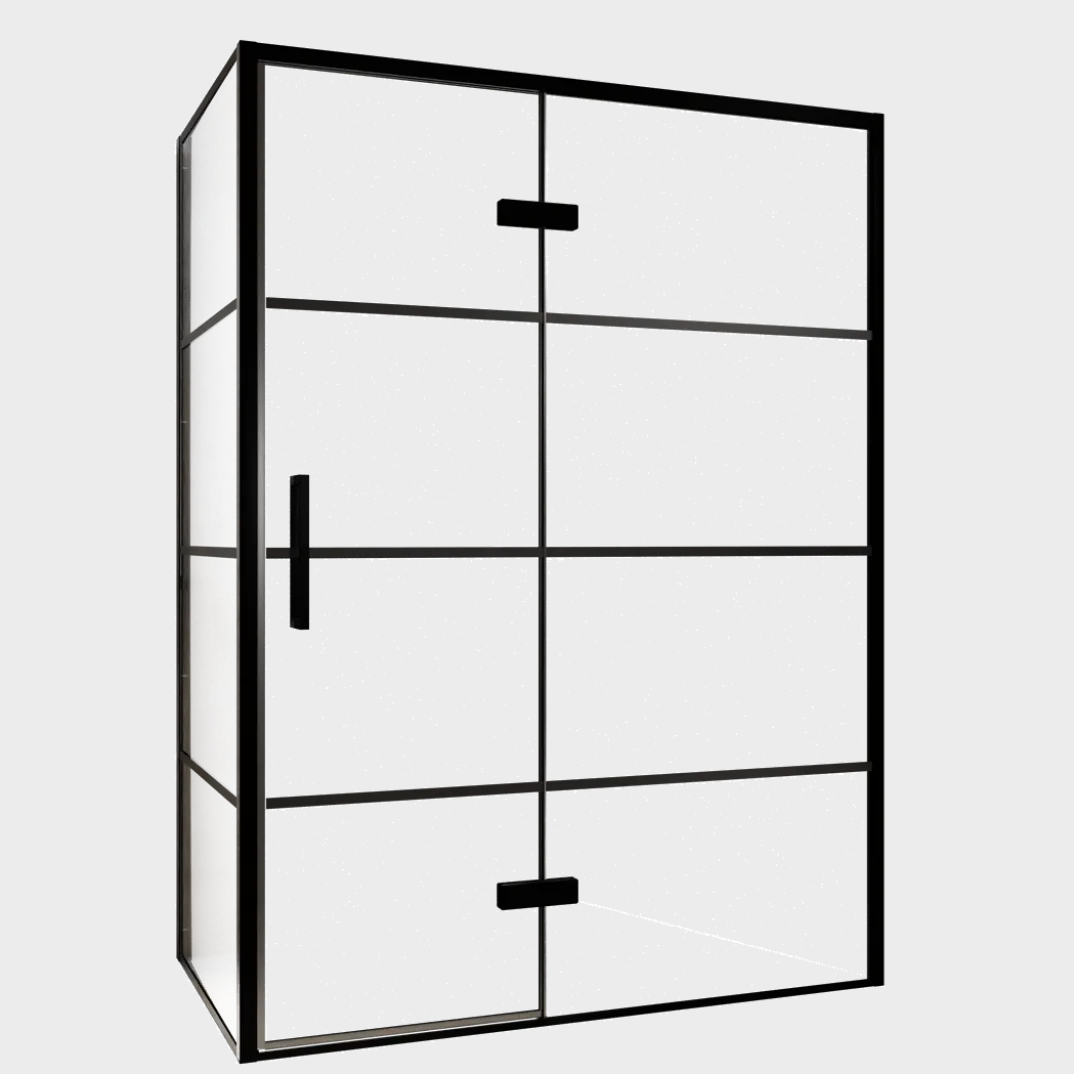 Balmani Senses Design douchecabine met draaideur