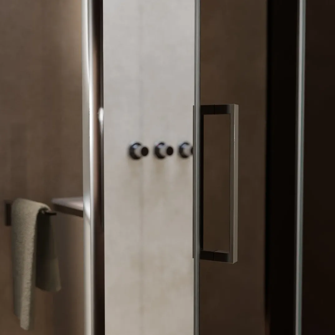 Balmani Senses Design douchecabine met draaideur
