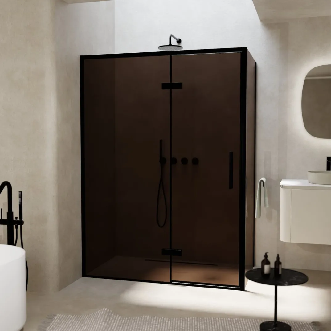 Balmani Senses Design douchecabine met draaideur