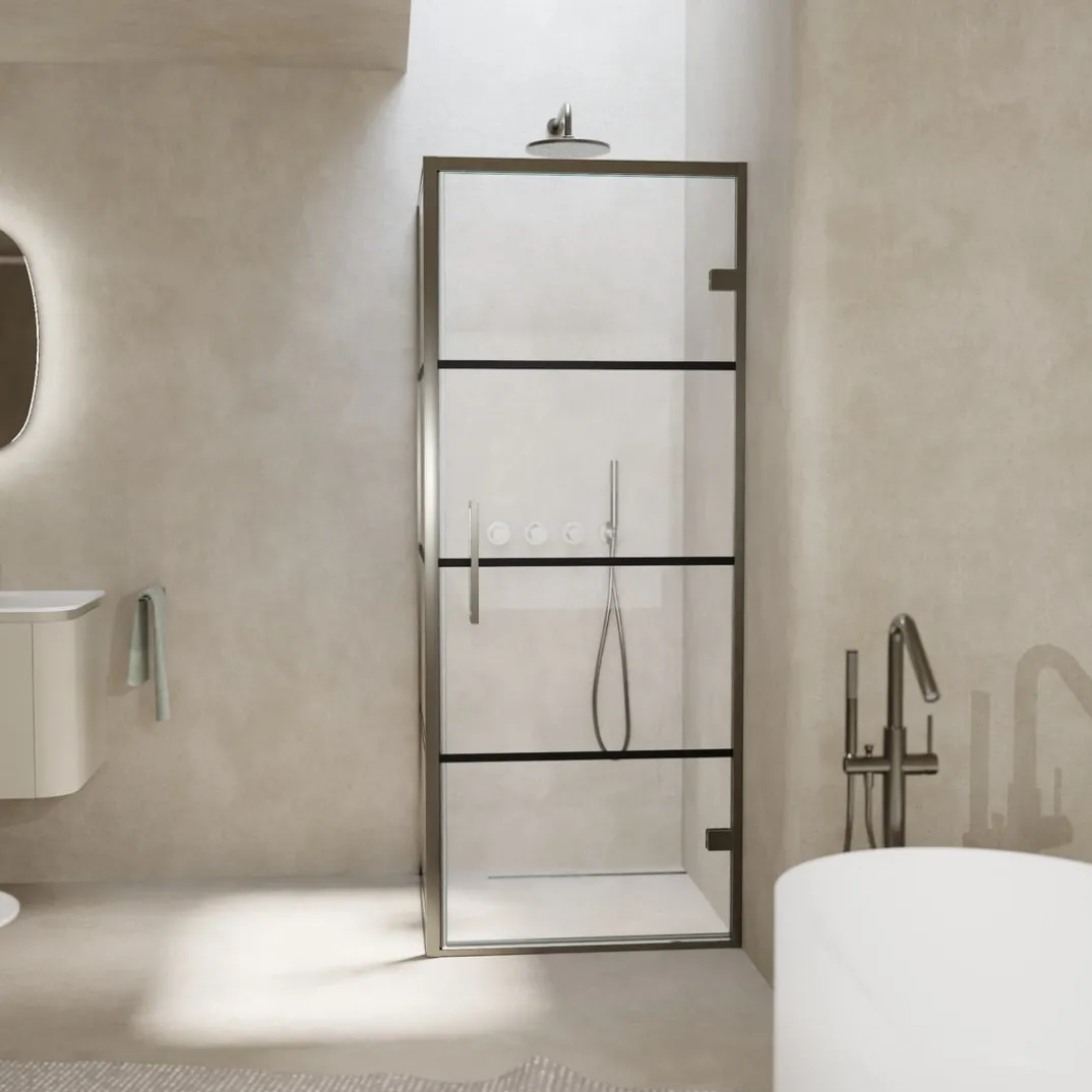Balmani Senses Design douchecabine met draaideur