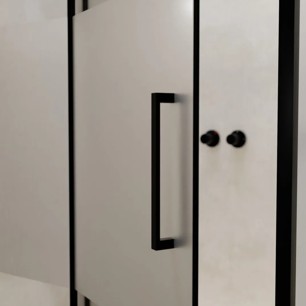 Balmani Senses Design douchecabine met draaideur