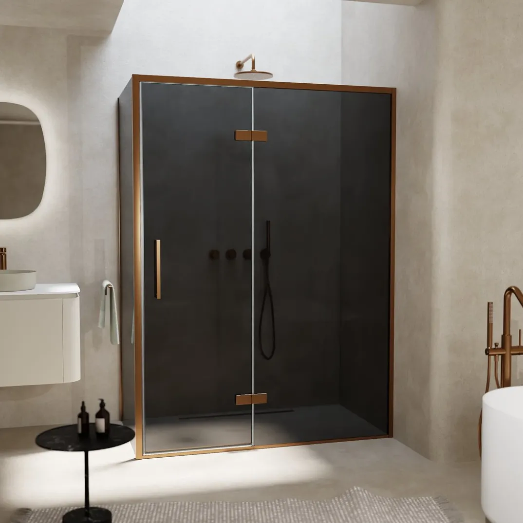 Balmani Senses Design douchecabine met draaideur