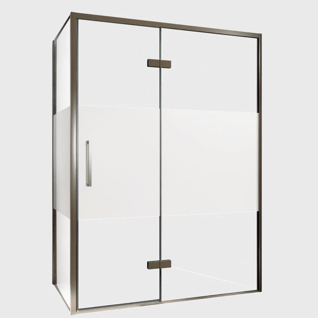 Balmani Senses Design douchecabine met draaideur
