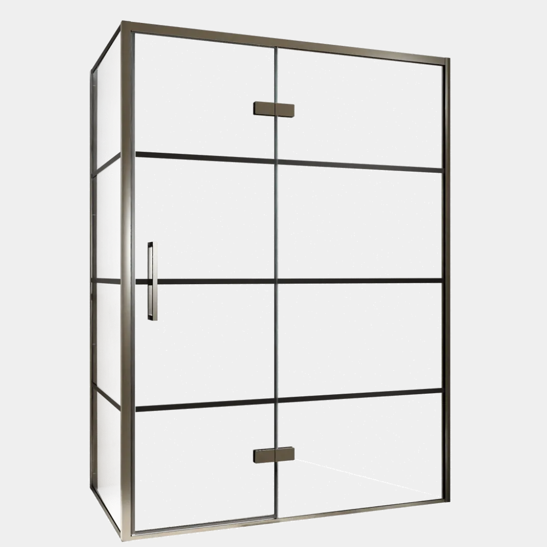 Balmani Senses Design douchecabine met draaideur