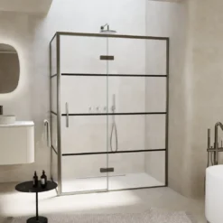 Balmani Senses Design douchecabine met draaideur