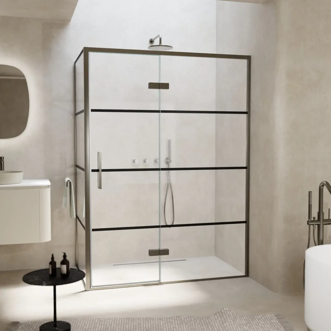 Balmani Senses Design douchecabine met draaideur