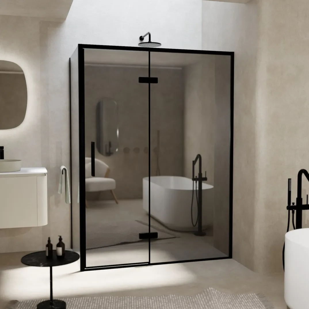 Balmani Senses Design douchecabine met draaideur