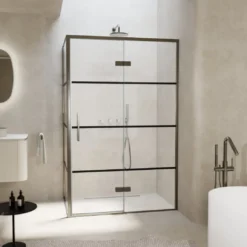 Balmani Senses Design douchecabine met draaideur