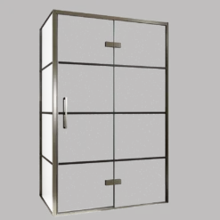 Balmani Senses Design douchecabine met draaideur