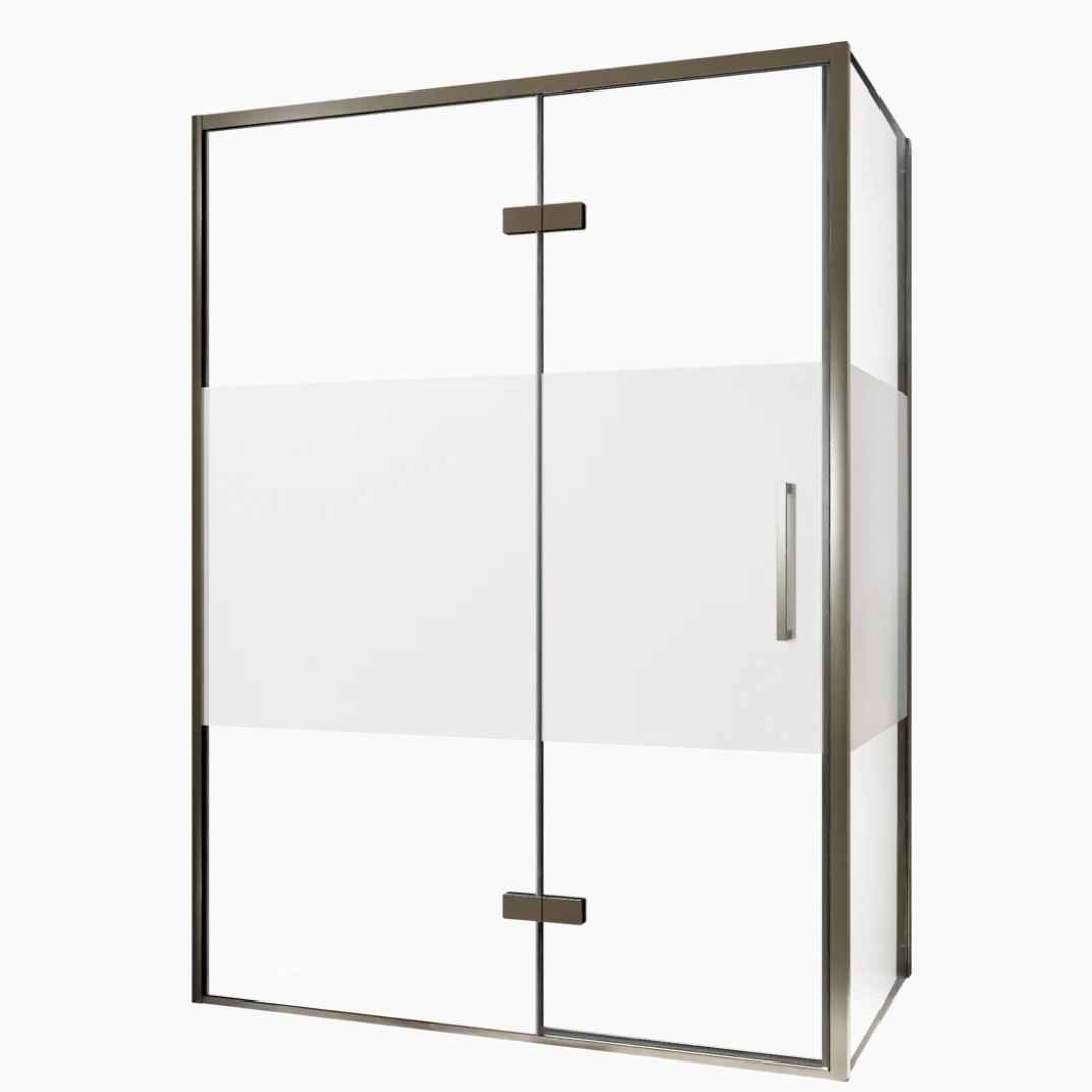 Balmani Senses Design douchecabine met draaideur