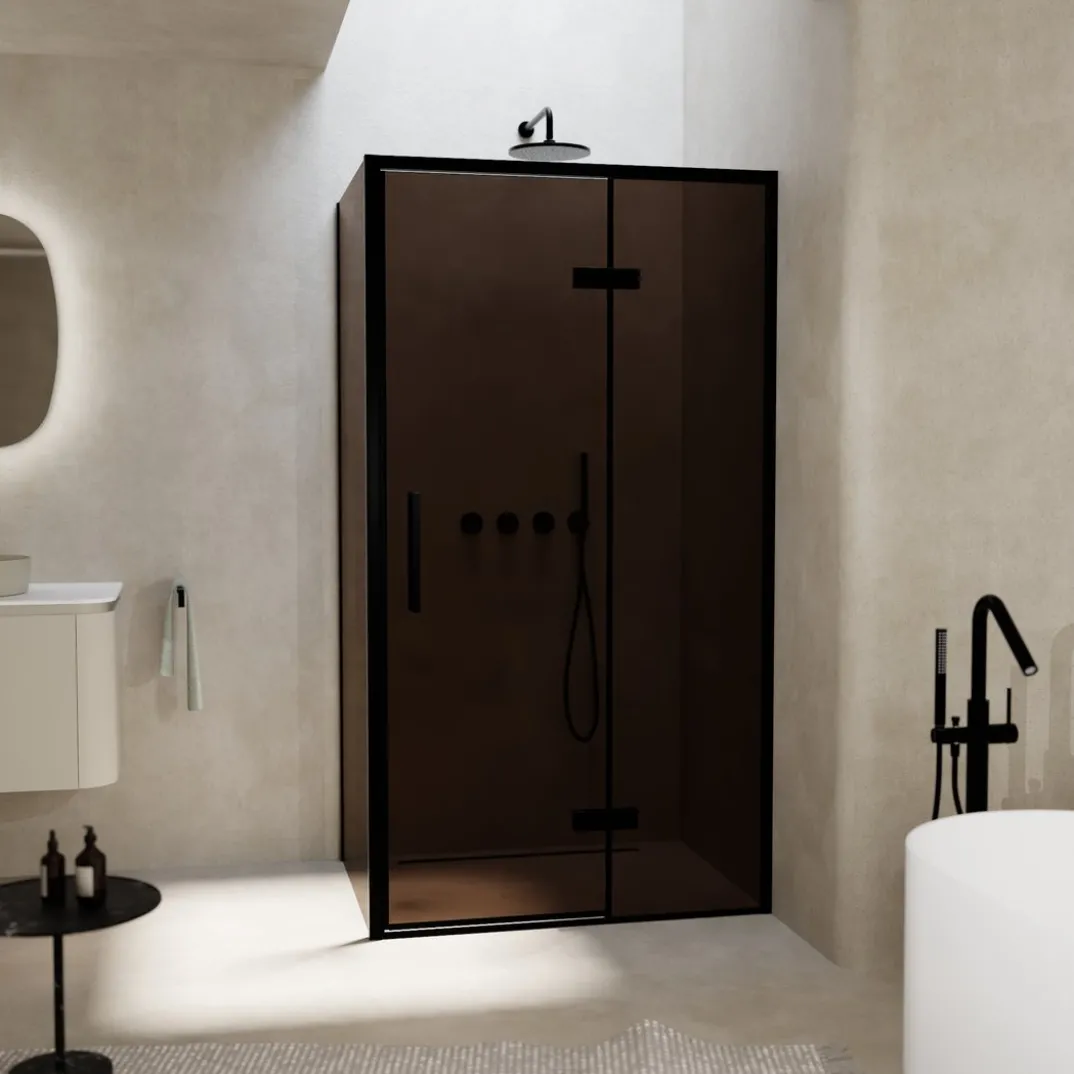 Balmani Senses Design douchecabine met draaideur