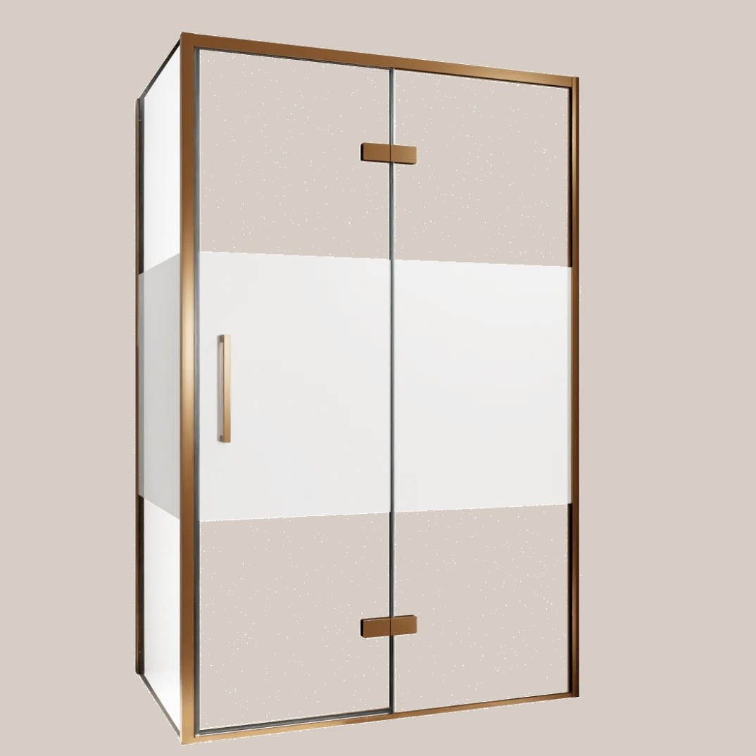 Balmani Senses Design douchecabine met draaideur