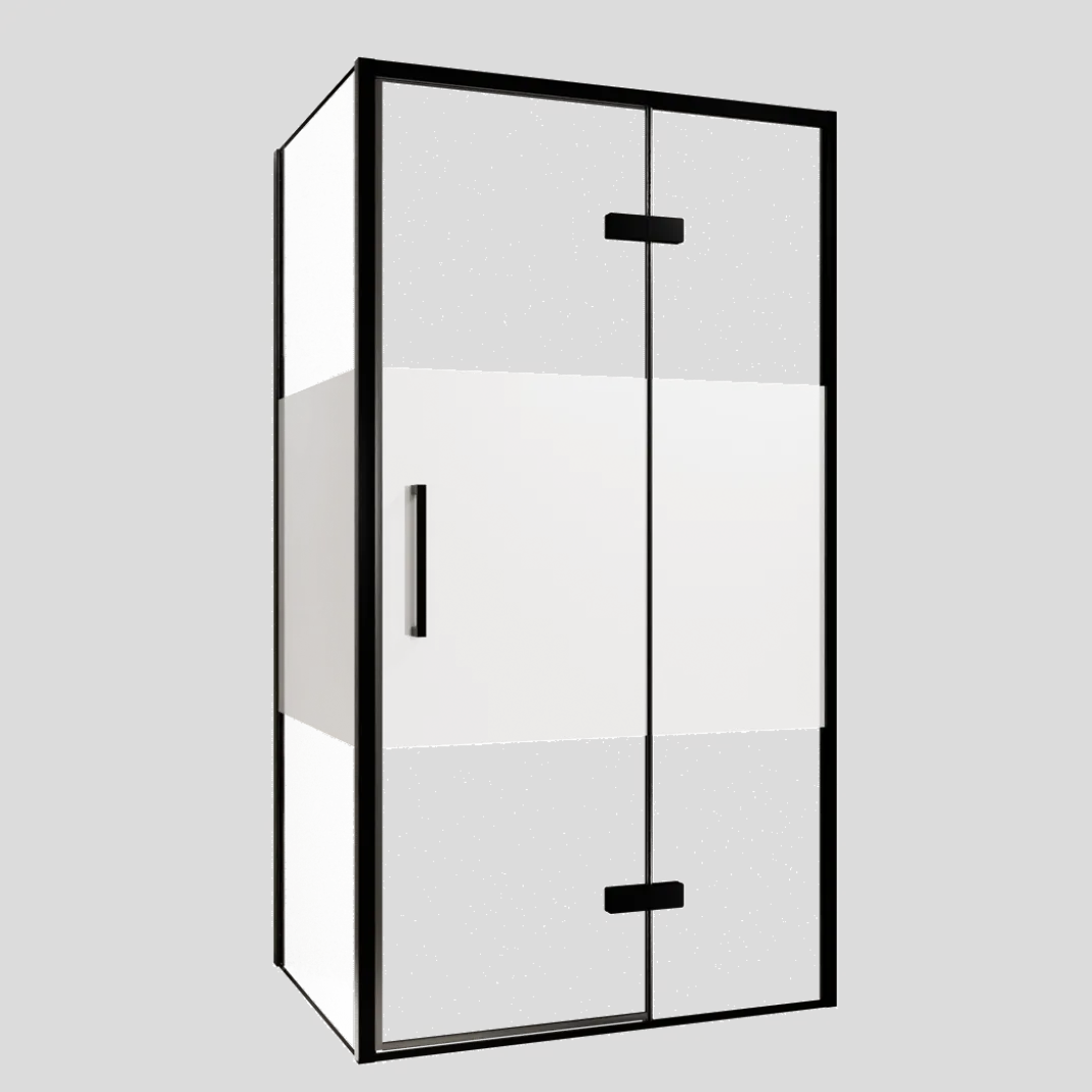 Balmani Senses Design douchecabine met draaideur
