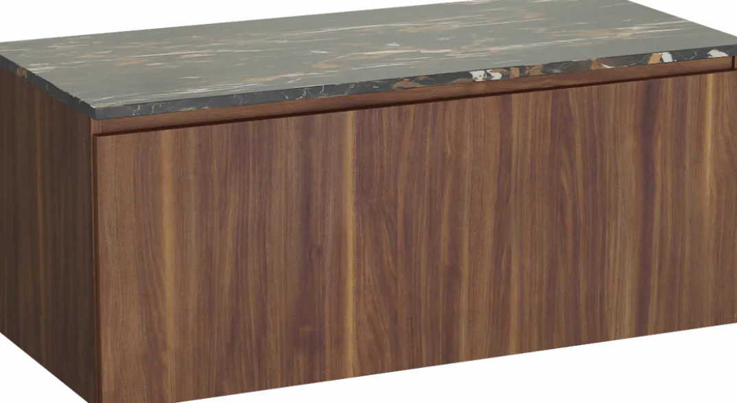 Balmani Sfera by Lucida badkamermeubel met Stretto wastafelblad voor waskom(men)