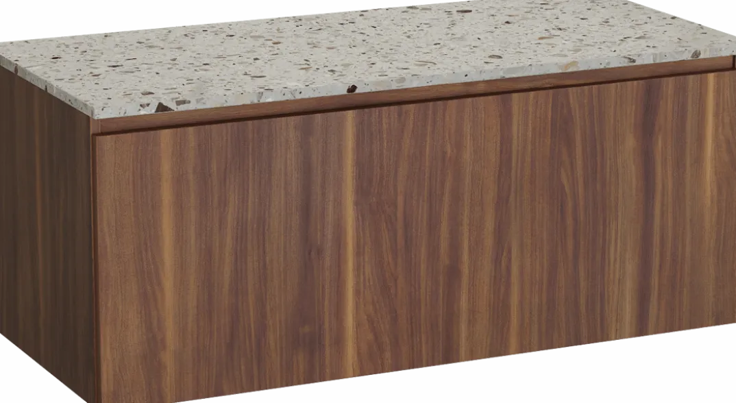 Balmani Sfera by Lucida badkamermeubel met Stretto wastafelblad voor waskom(men)