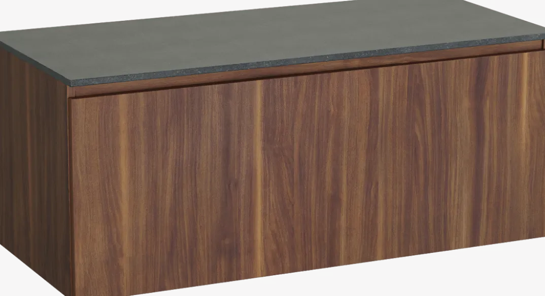 Balmani Sfera by Lucida badkamermeubel met Stretto wastafelblad voor waskom(men)