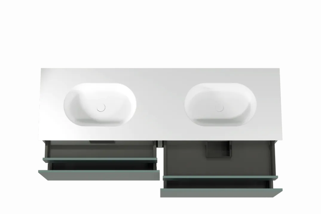 Balmani Sfera by Lucida badkamermeubel met Tablo Oval wastafel