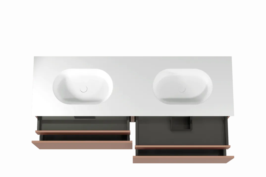 Balmani Sfera by Lucida badkamermeubel met Tablo Oval wastafel