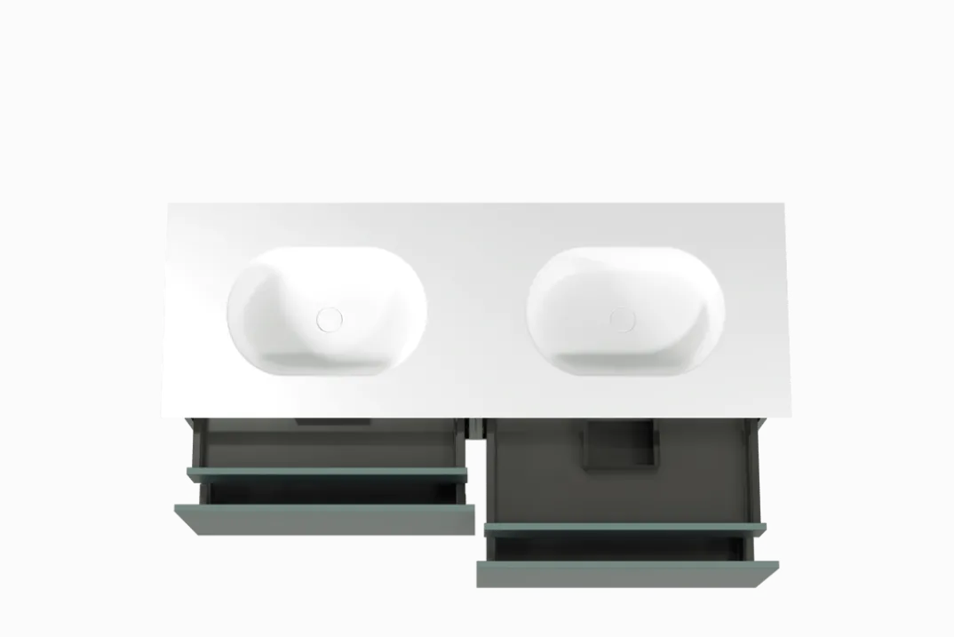 Balmani Sfera by Lucida badkamermeubel met Tablo Oval wastafel
