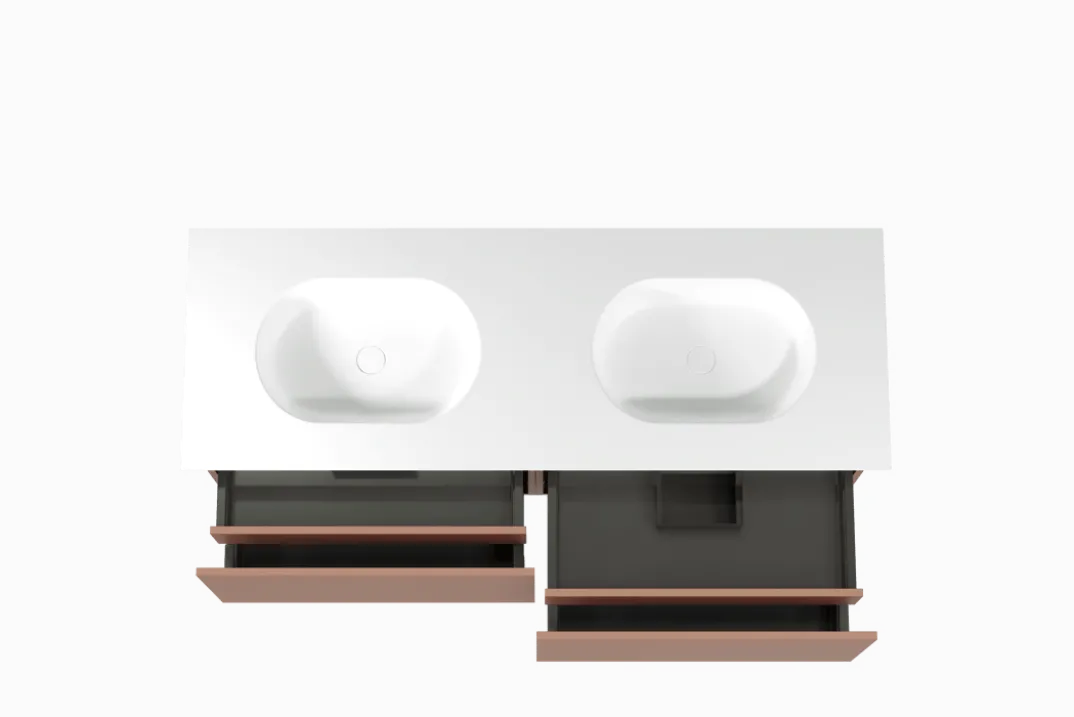 Balmani Sfera by Lucida badkamermeubel met Tablo Oval wastafel
