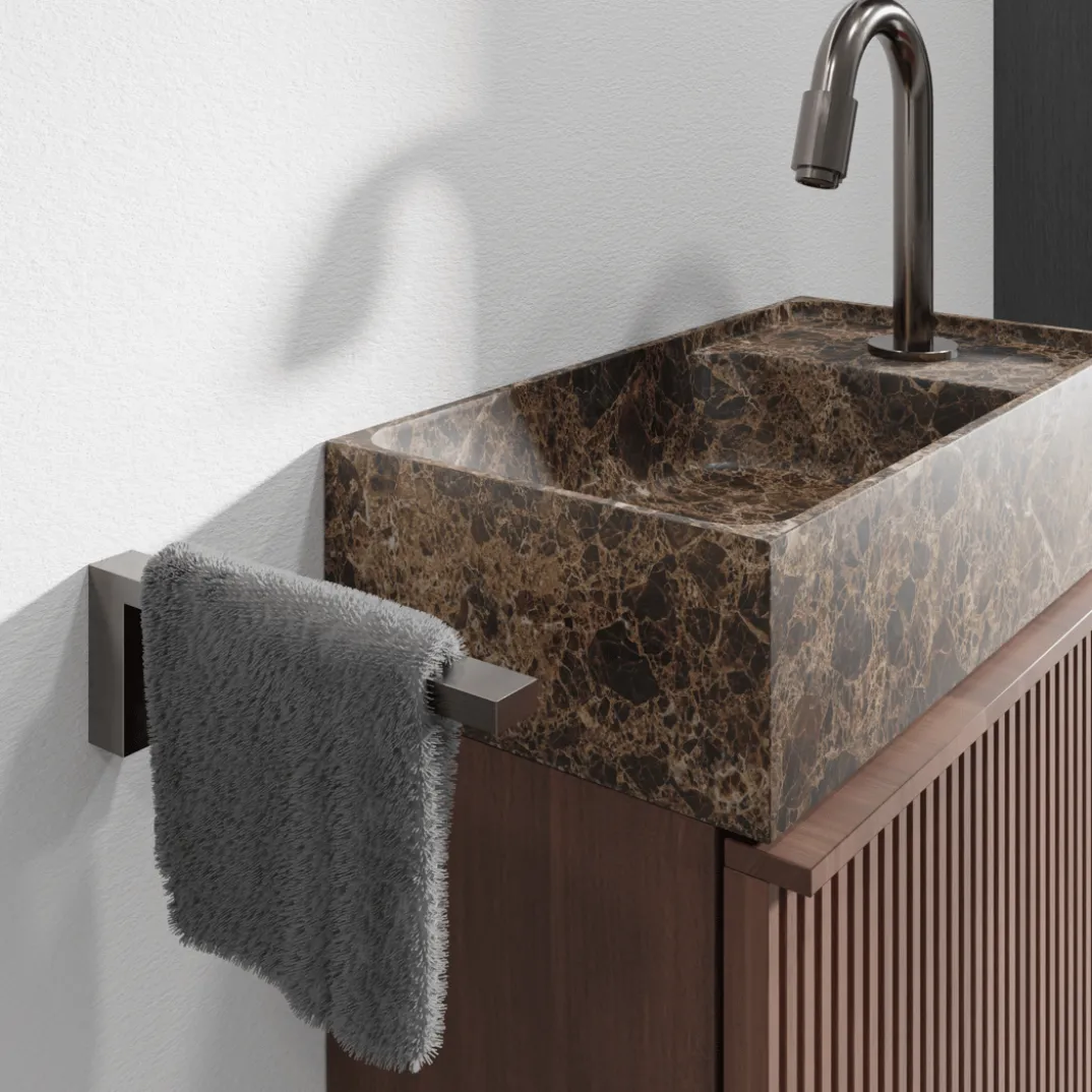 Blaufoss Blackline Noma Small handdoekhouder