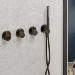 Blaufoss Pavilion thermostatische inbouw douchekraan, inbouwelement inbegrepen