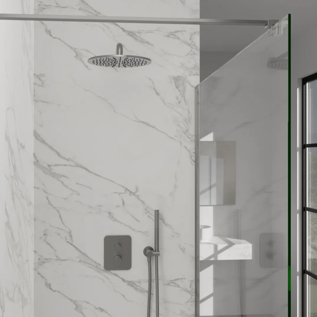 Blaufoss Smartbox Softline inbouw regendoucheset, inbouwelement inbegrepen