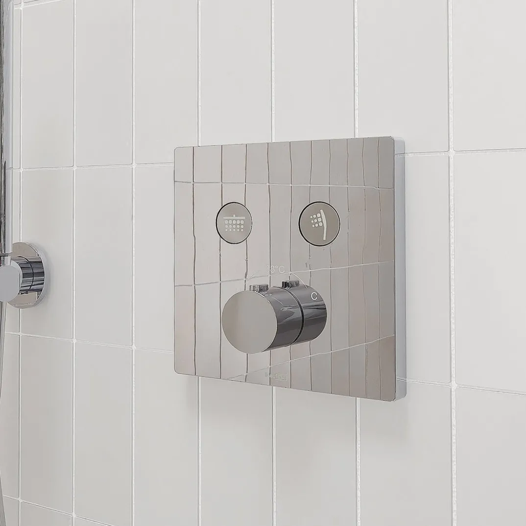 Blaufoss Smartbox thermostatische inbouw douchekraan, inbouwelement inbegrepen