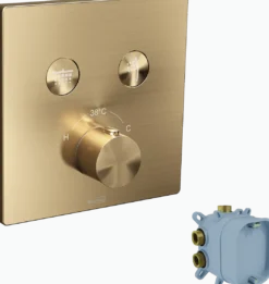Blaufoss Smartbox thermostatische inbouw douchekraan, inbouwelement inbegrepen