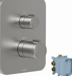 Blaufoss Smartbox thermostatische inbouw douchekraan, inbouwelement inbegrepen