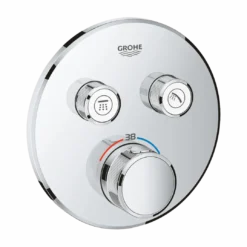 Grohe Grohtherm SmartControl thermostatische inbouw douchekraan, inbouwelement niet inbegrepen