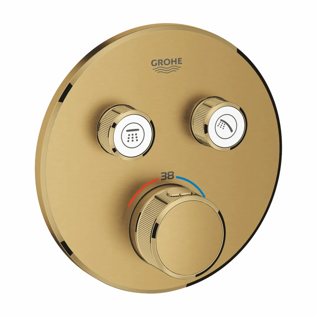 Grohe Grohtherm SmartControl thermostatische inbouw douchekraan, inbouwelement niet inbegrepen